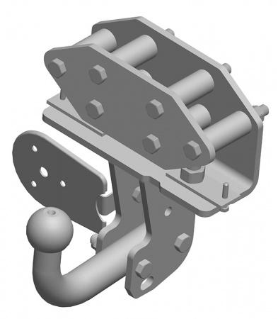 Фаркоп TY 19 для LEXUS LX 570 2007-, Автос, нагрузка 2700/100 кг. БЕЗ подрезки бампера от магазина ФаркопРос